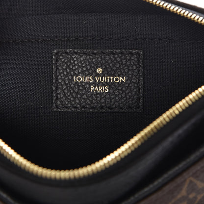 Louis Vuitton Monogram Pallas Clutch Black 6 of 8