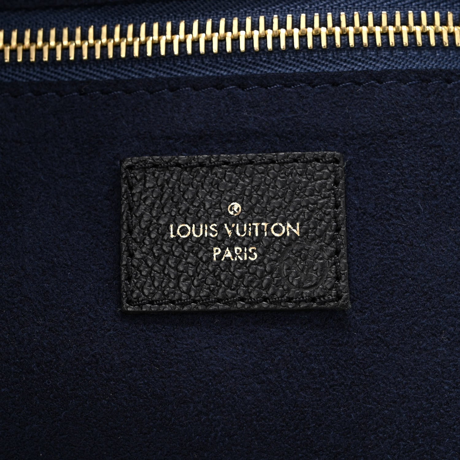 Louis Vuitton Empreinte Monogram Giant Neverfull MM Black 6 of 10