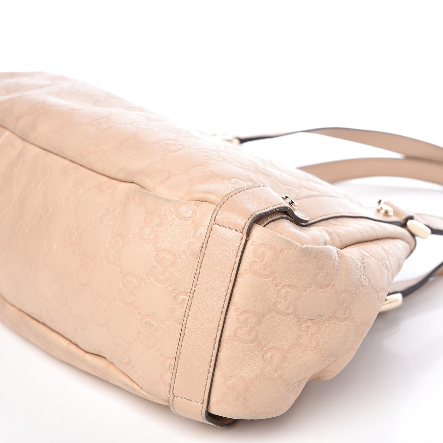 Guccissima Medium Abbey Shoulder Bag Beige