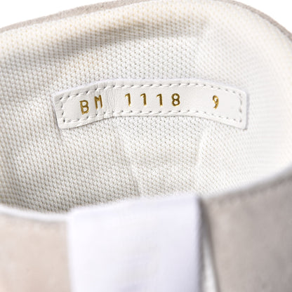Louis Vuitton Calfskin Suede Mens Creeper Ankle Boots 9 White 10 of 10