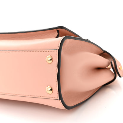Fendi Nappa Pocket Mini Peekaboo Iconic Satchel Baby Pink 9 of 9