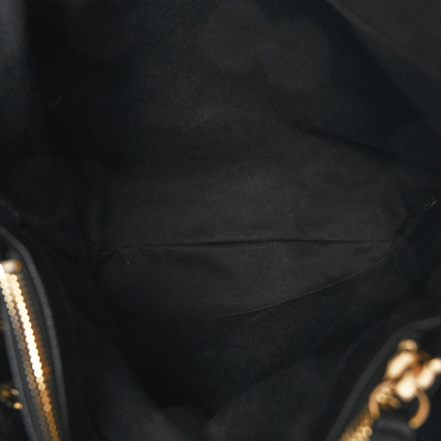 Caviar Stitched Large Shopping Tote Bag Black
