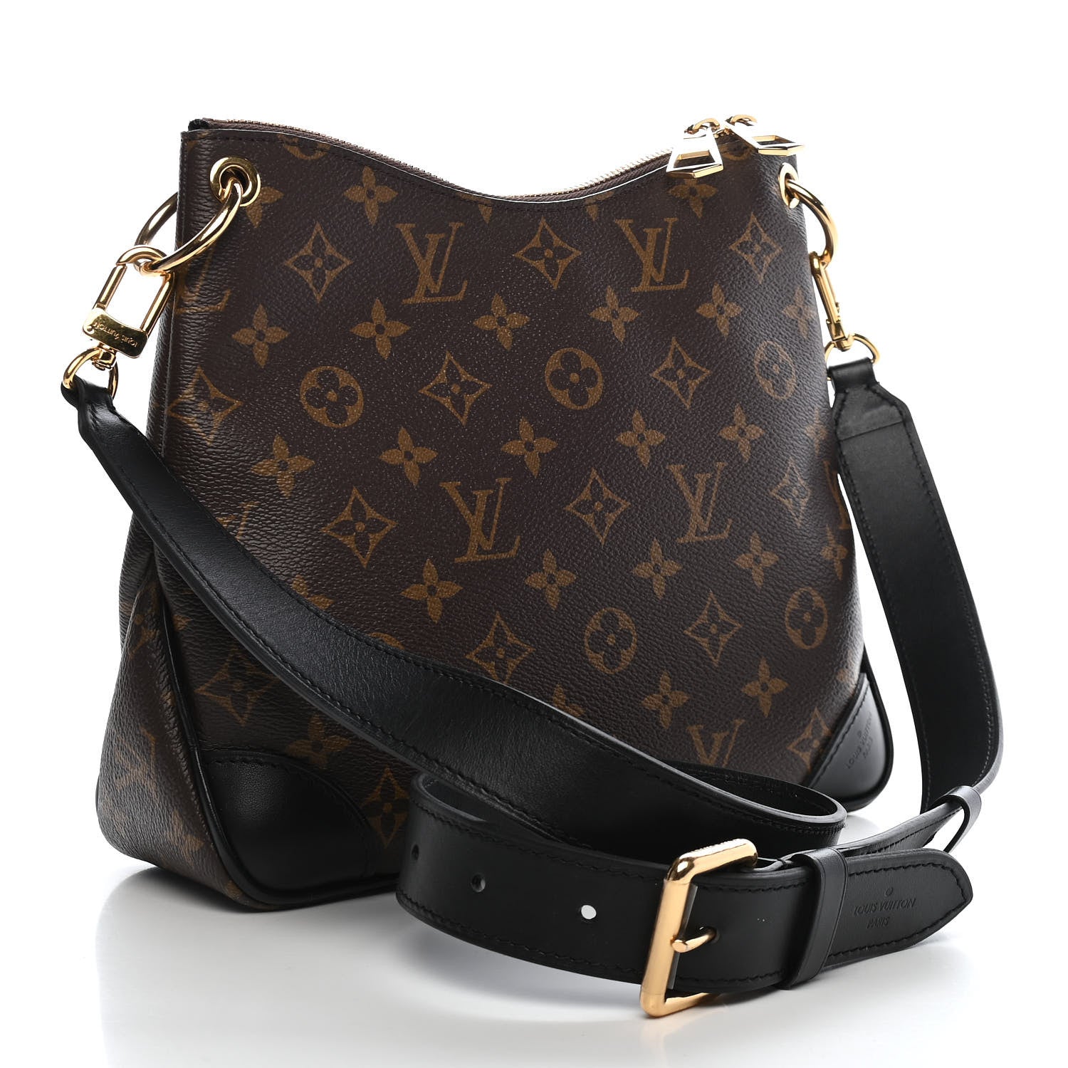 Louis Vuitton Monogram Odeon PM Black 3 of 8