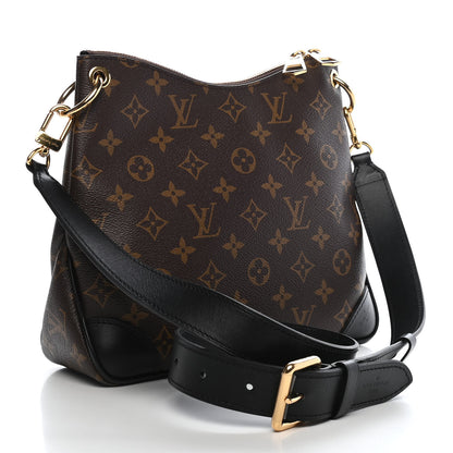 Louis Vuitton Monogram Odeon PM Black 3 of 8