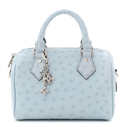Louis Vuitton Ostrich Speedy 20 Light Blue 1 of 10