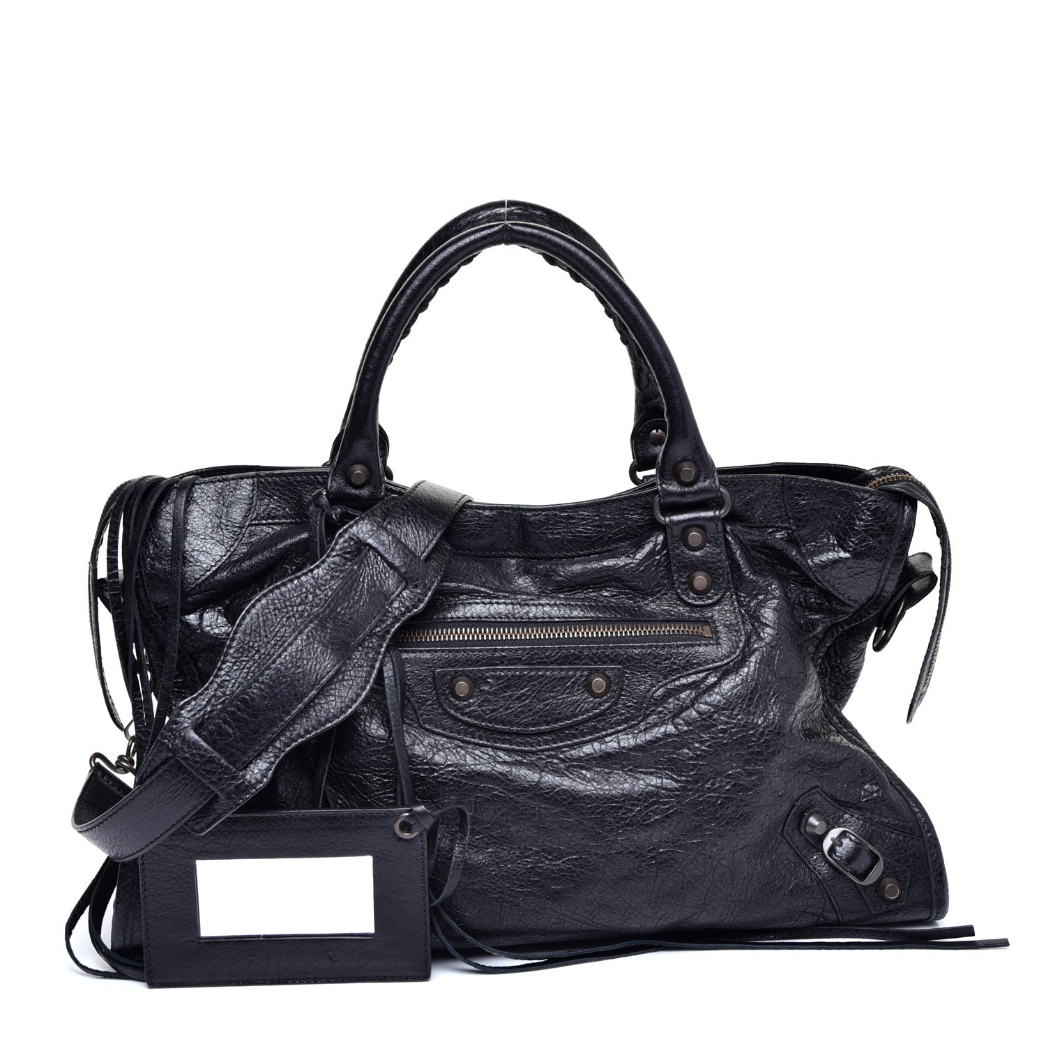 Balenciaga Agneau Classic Hardware City Black 1 of 8