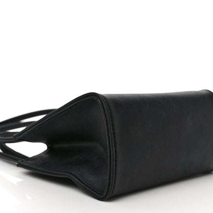 Telfar Vegan Leather Small Shopping Bag Black 8 of 9