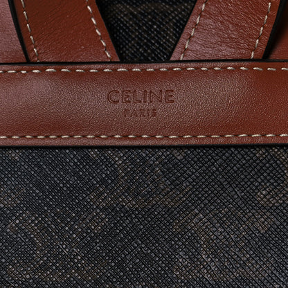 Celine Triomphe Canvas Calfskin Mini Folco Backpack Tan 6 of 12