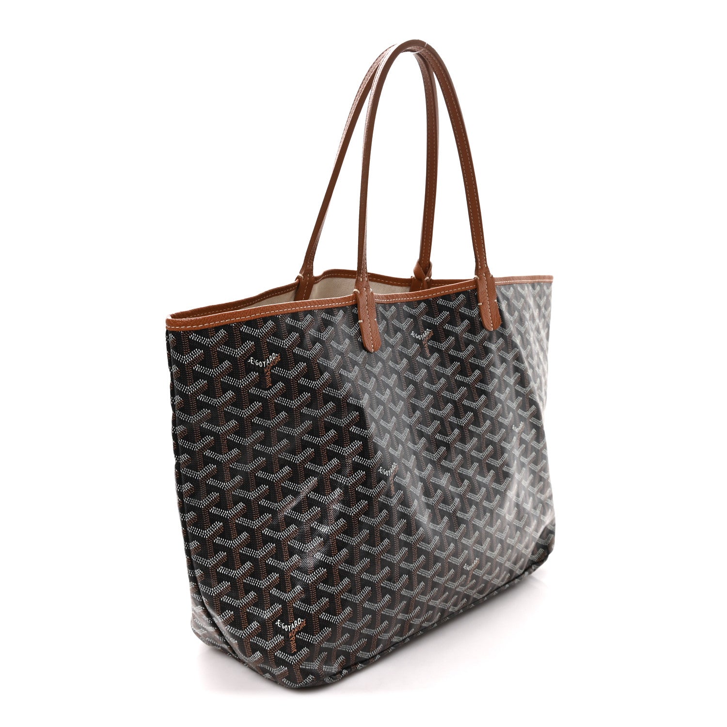 Goyard Goyardine Saint Louis PM Black Gold 4 of 12