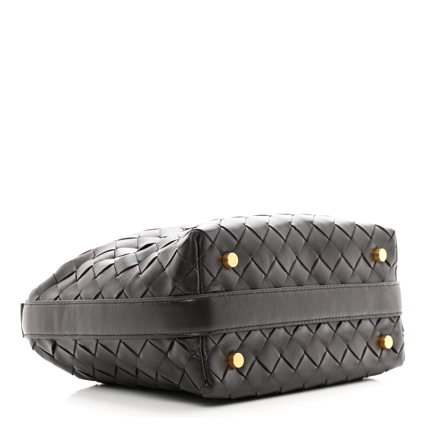 Calfskin Nappa Intrecciato Mini Wallace Fondant