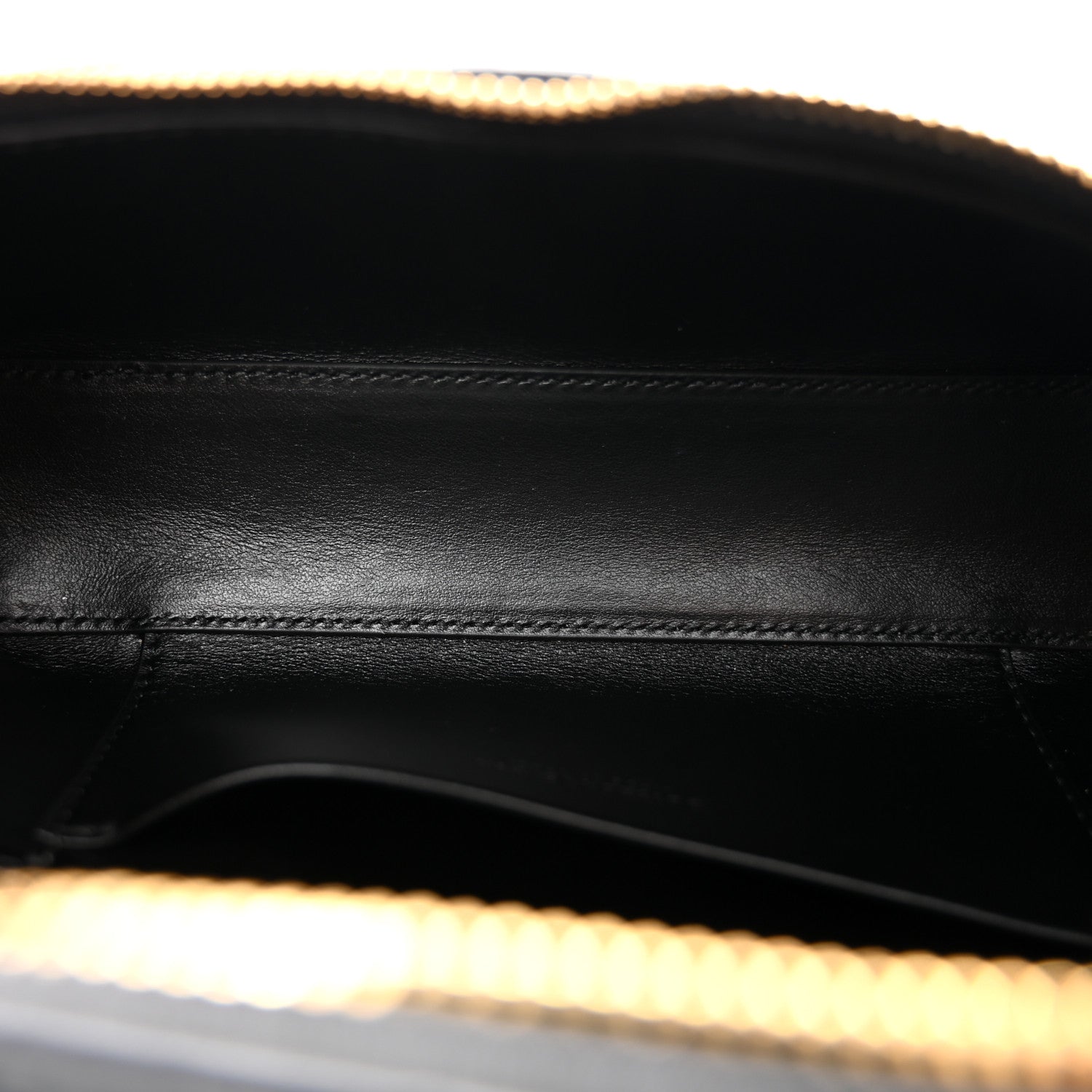Bottega Veneta Calfskin Intrecciato Bang Bang Vanity Case Black 5 of 9
