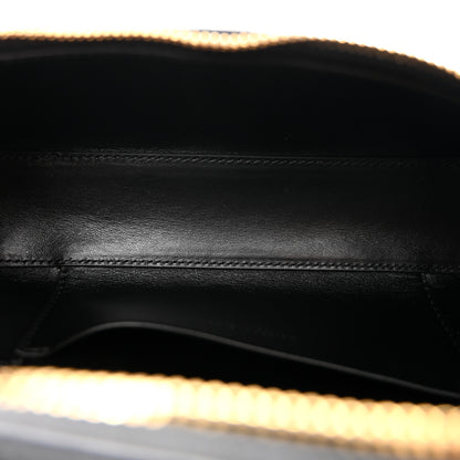 Bottega Veneta Calfskin Intrecciato Bang Bang Vanity Case Black 5 of 9