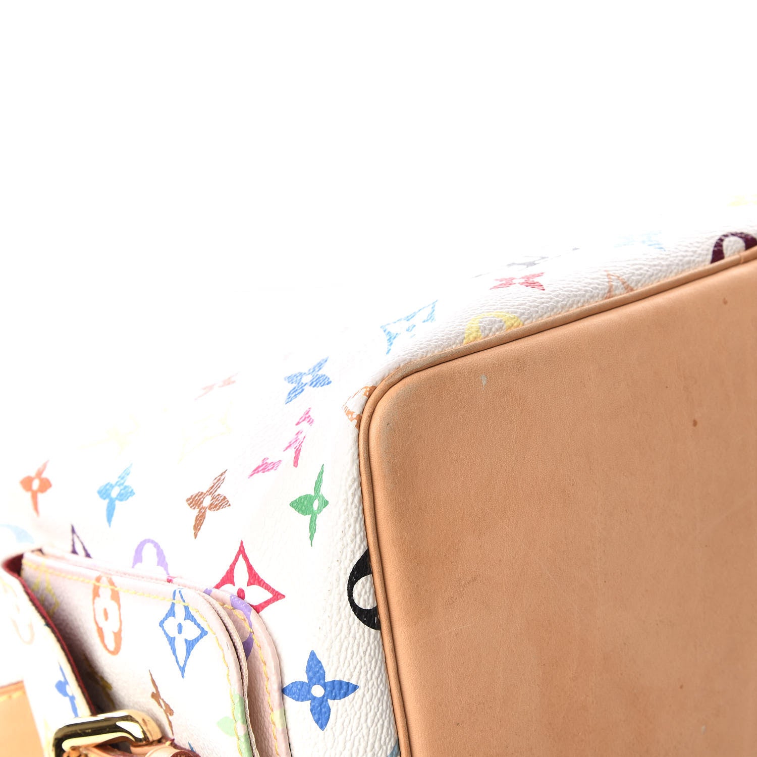 Louis Vuitton Monogram Multicolor Petit Noe White 7 of 10