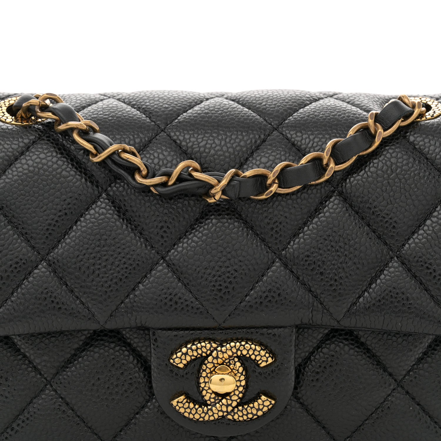 Chanel Grained Lambskin Quilted Mini Flap Black 8 of 11