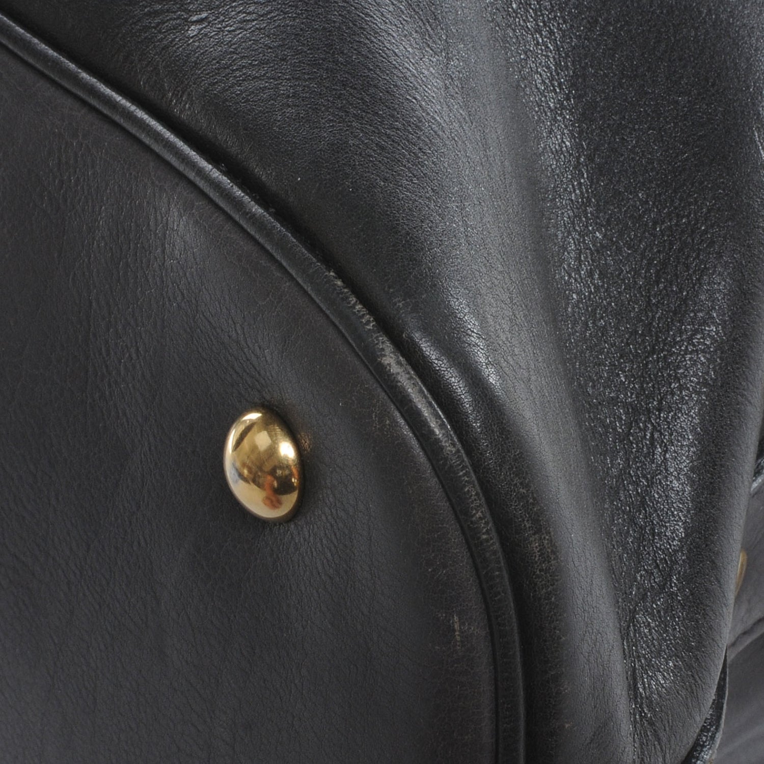 Saint Laurent Leather Large Muse Dark Grey 9 of 12