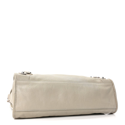 Balenciaga Chevre Gold Metallic Edge Hardware City Gris Glace 5 of 11