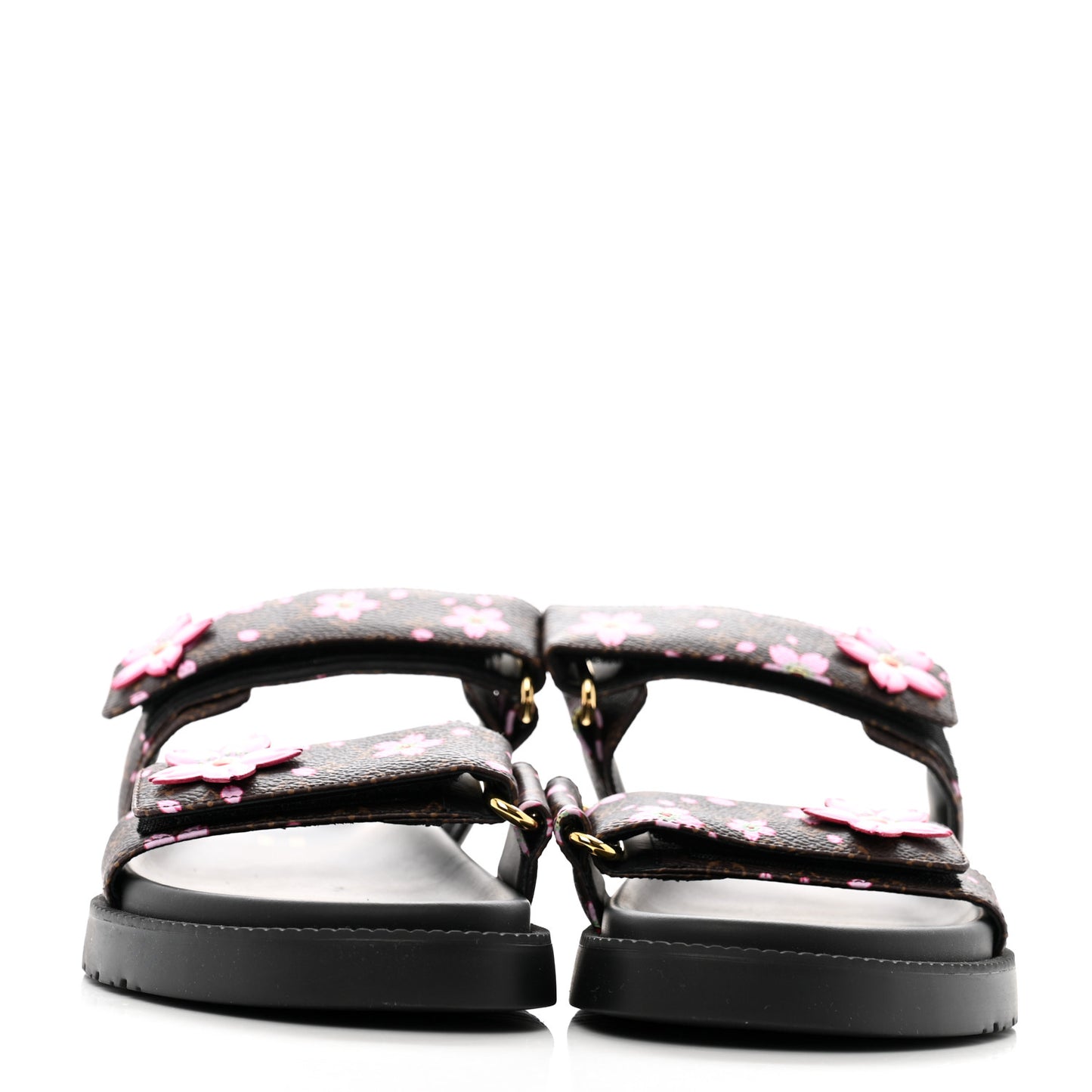 LV X TM Monogram LV Sunset Flat Comfort Mule 40 Sakura Brown