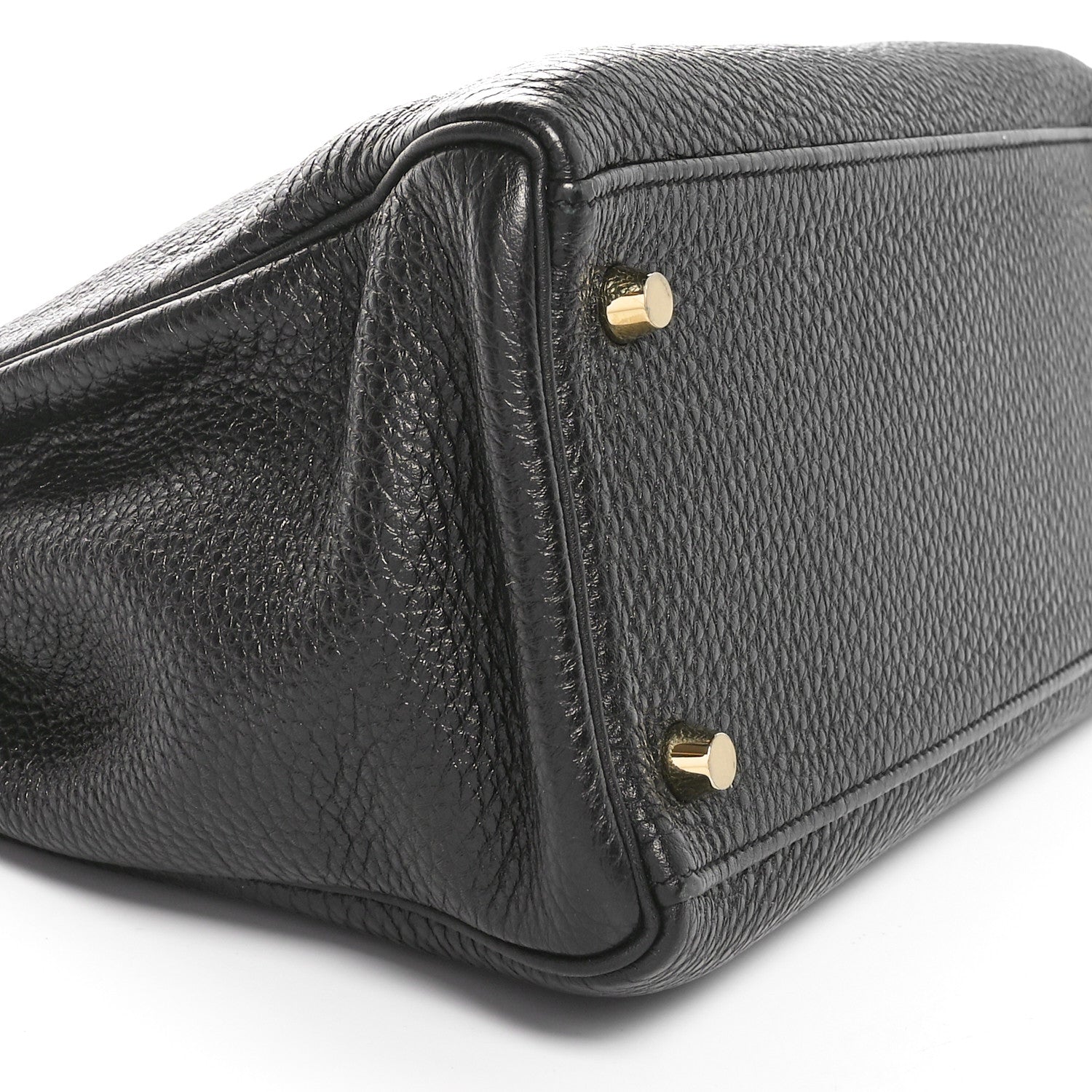 Hermes Taurillon Clemence Kelly Retourne 28 Black 9 of 10