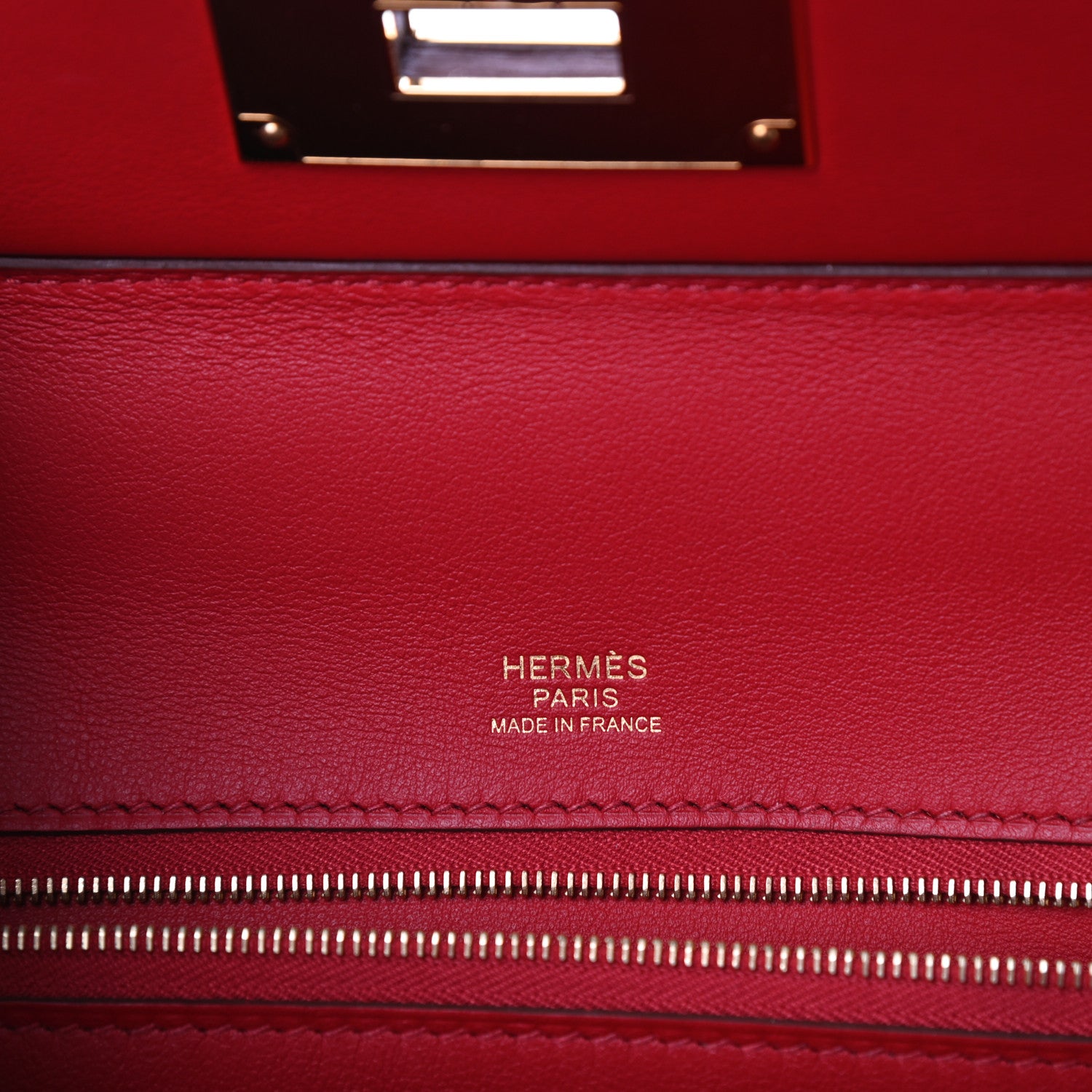 Hermes Taurillon Maurice Swift 24/24 29 Rouge Casaque 6 of 8