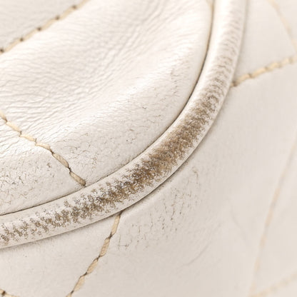 Chanel Lambskin Quilted Tassel Camera Case White 12 of 14