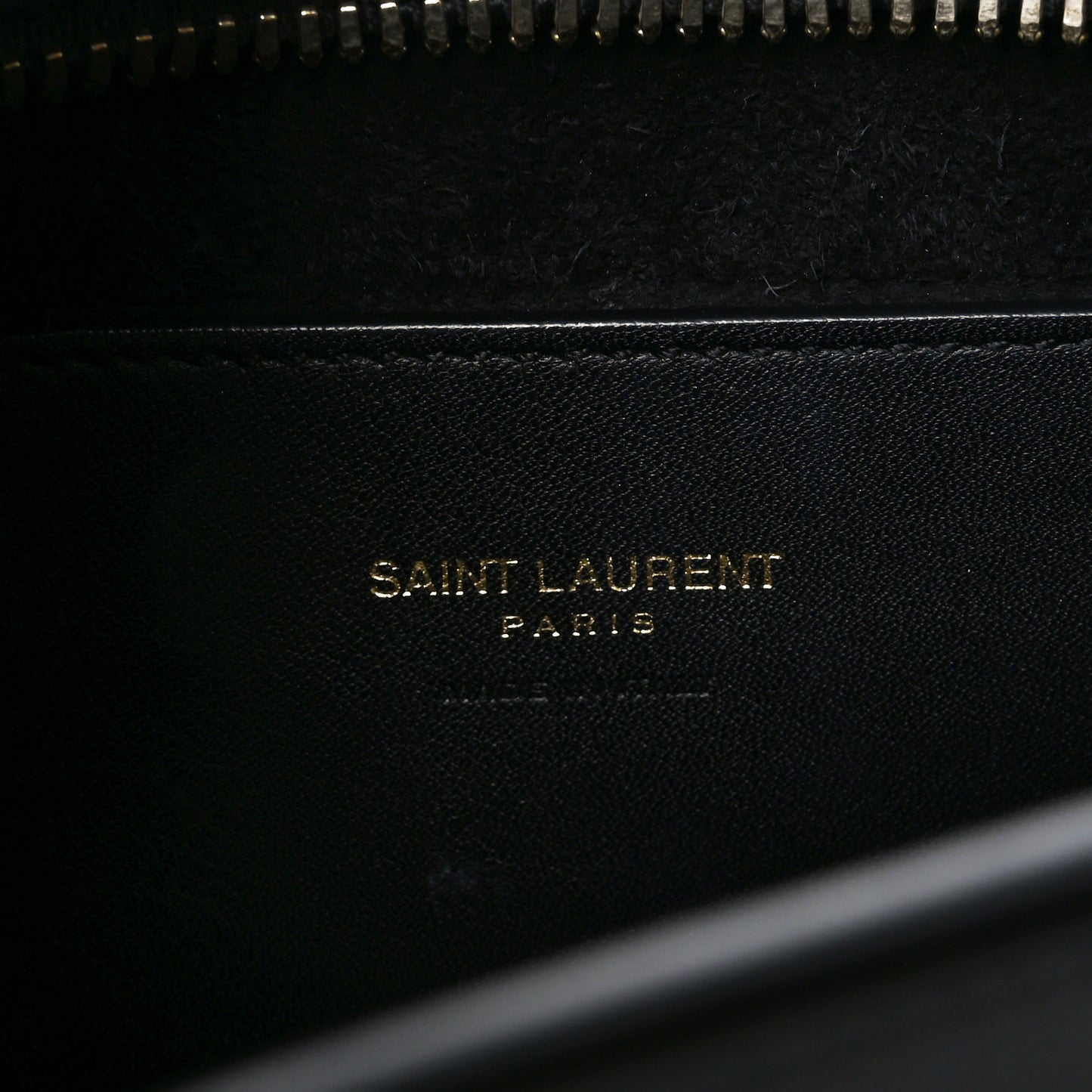 Calfskin Monogram Baby Cabas Black