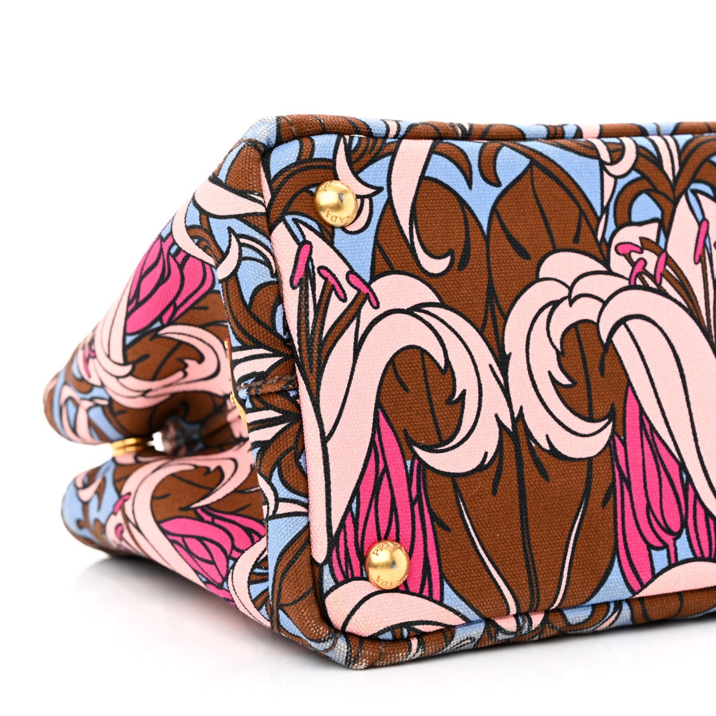 Canvas Canapa Small Floral Tote Multicolor