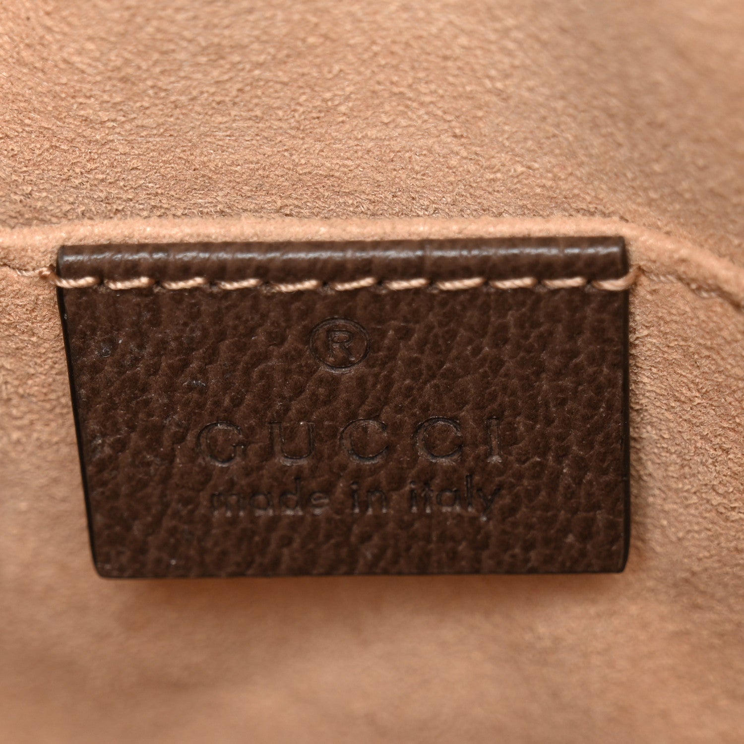 Gucci GG Supreme Monogram Web Mini Ophidia Shoulder Bag Brown 6 of 12