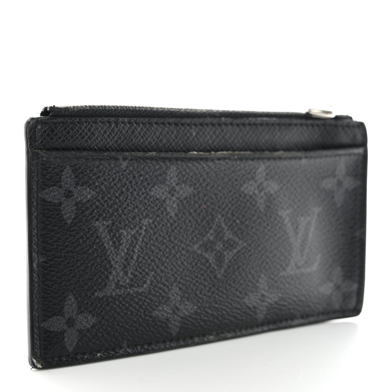 Louis Vuitton Monogram Eclipse Taiga Coin Card Holder 3 of 13