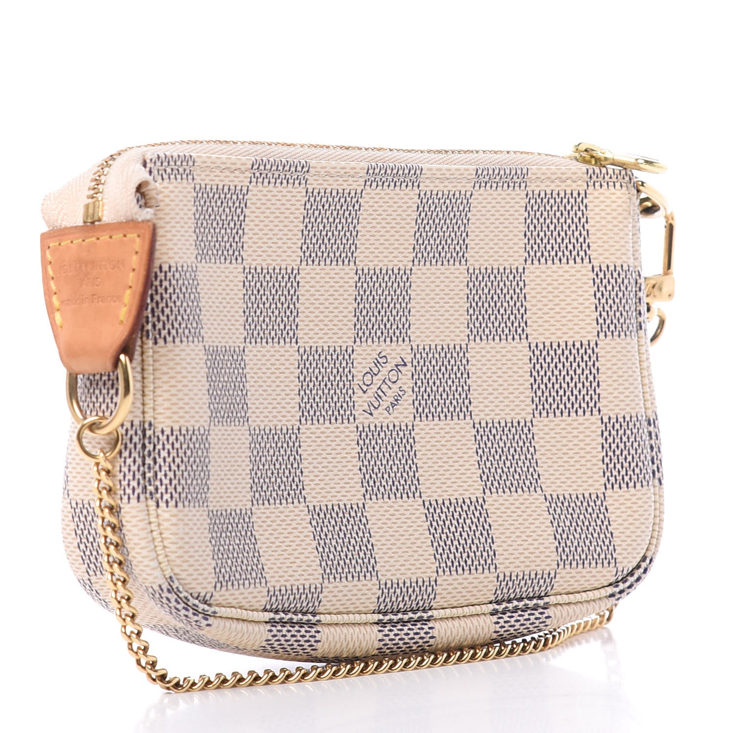 Louis Vuitton Damier Azur Mini Pochette Accessories 3 of 11