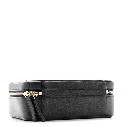 Chanel Caviar Quilted Medium CC Filigree Vanity Case Black 4 of 13