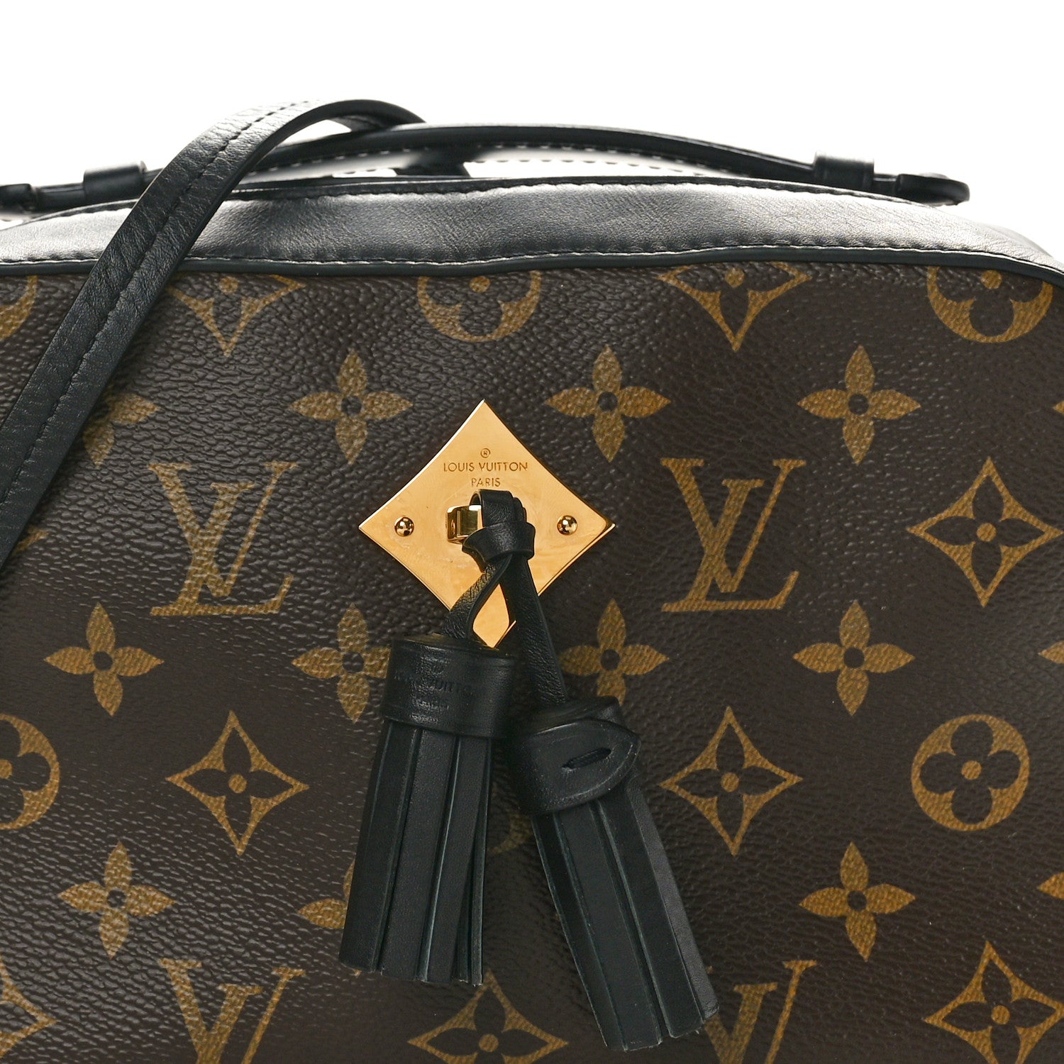 Louis Vuitton Monogram Saintonge Black 7 of 9