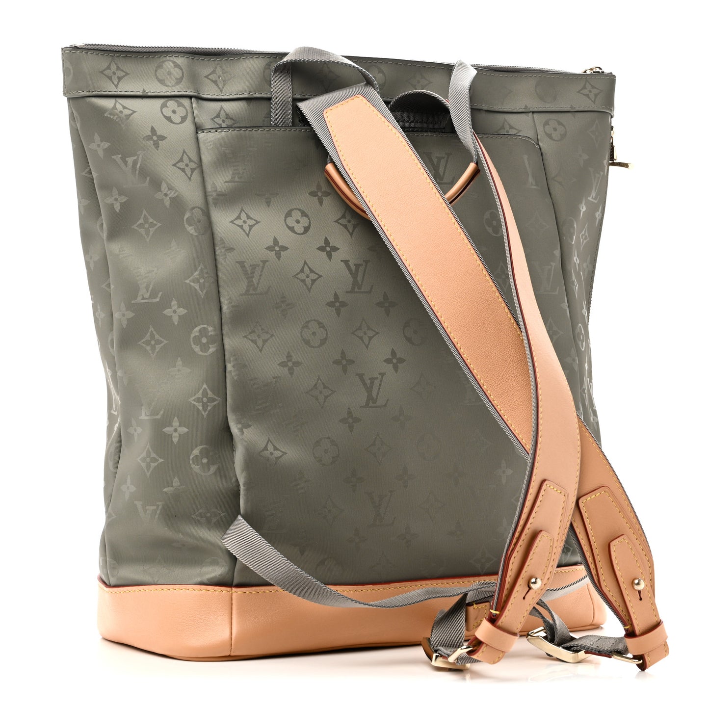 Monogram Titanium Backpack Tote