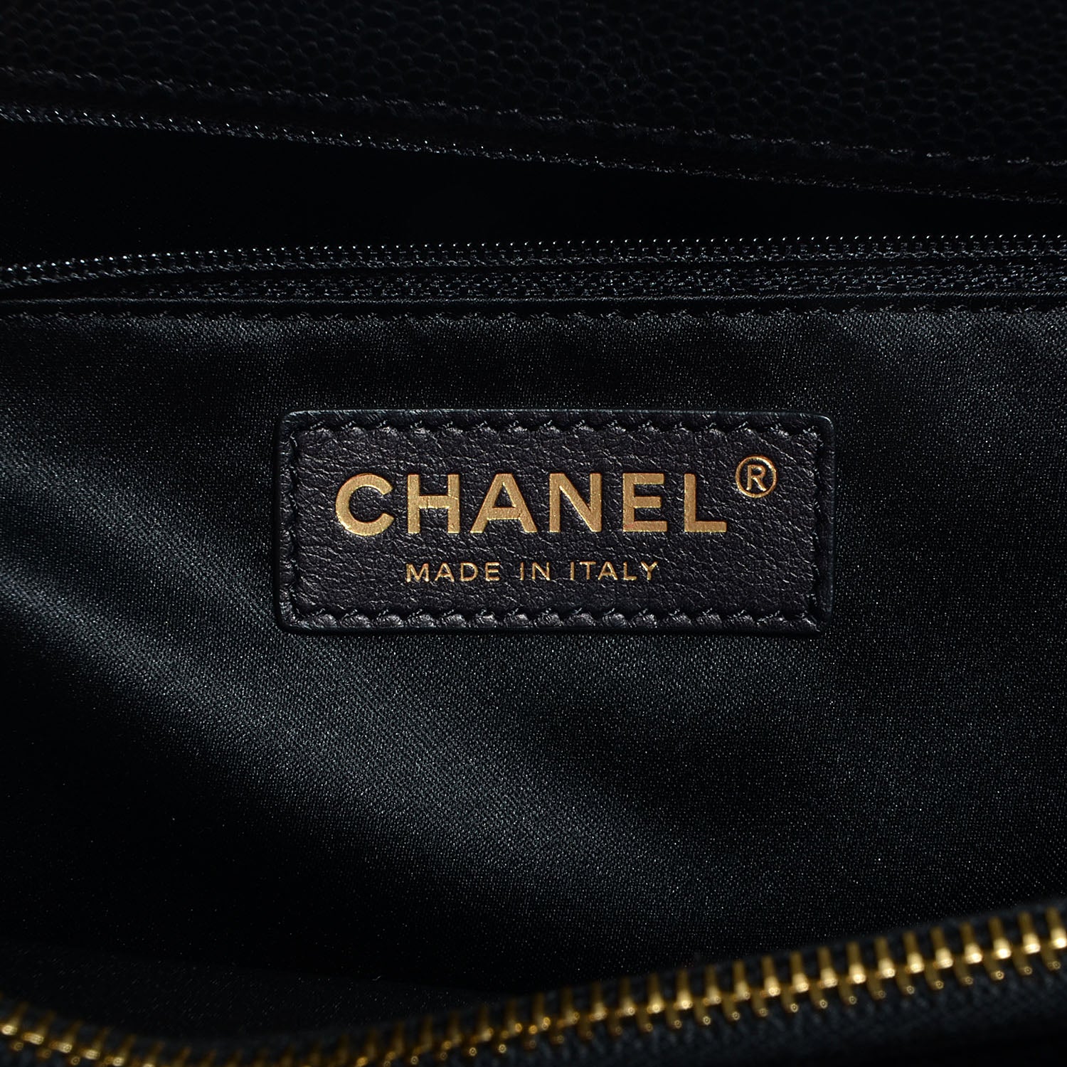 Chanel Caviar Grand Shopping Tote GST Black 7 of 7