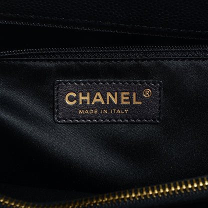 Chanel Caviar Grand Shopping Tote GST Black 7 of 7