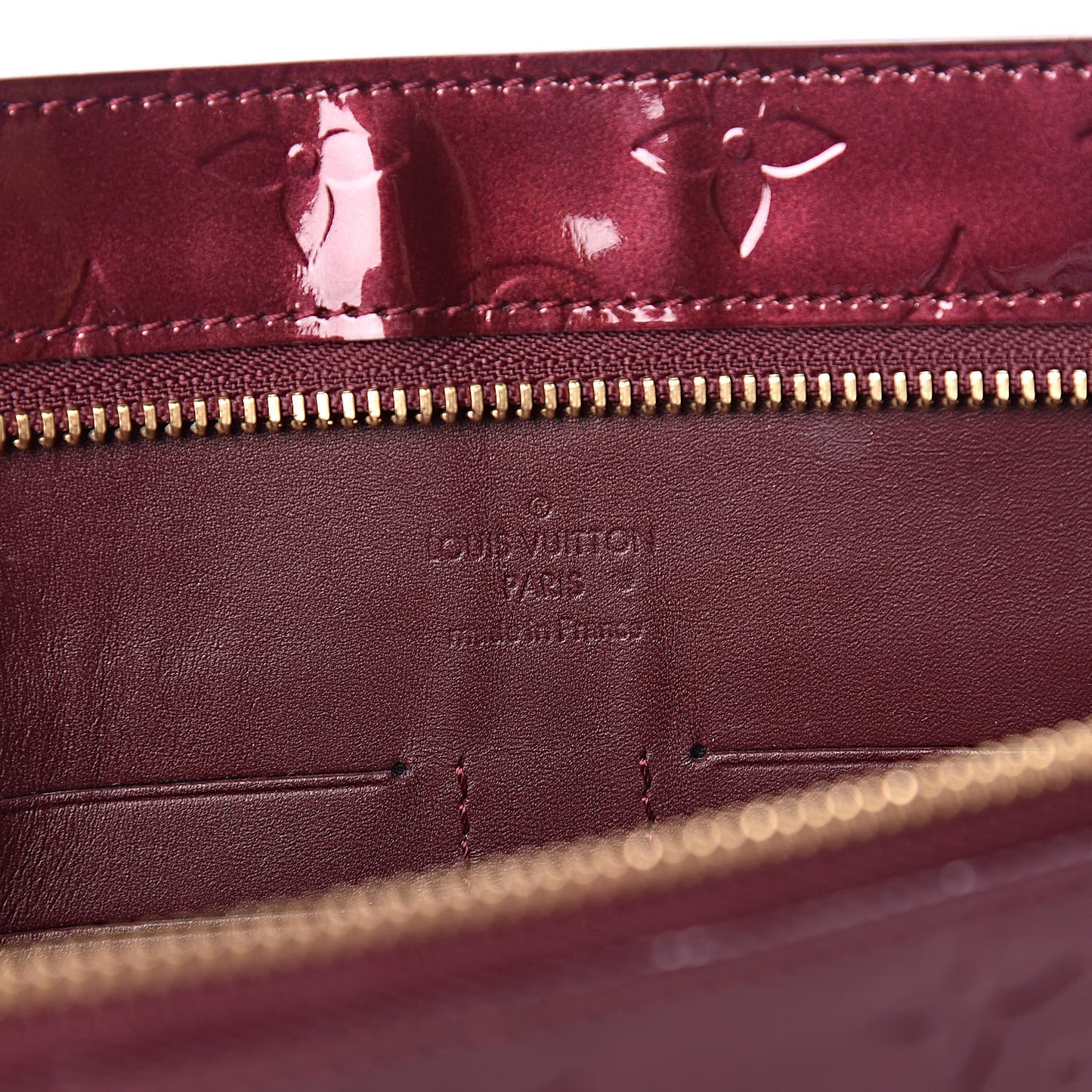 Vernis Pershing Square Clutch GM Rouge Fauviste