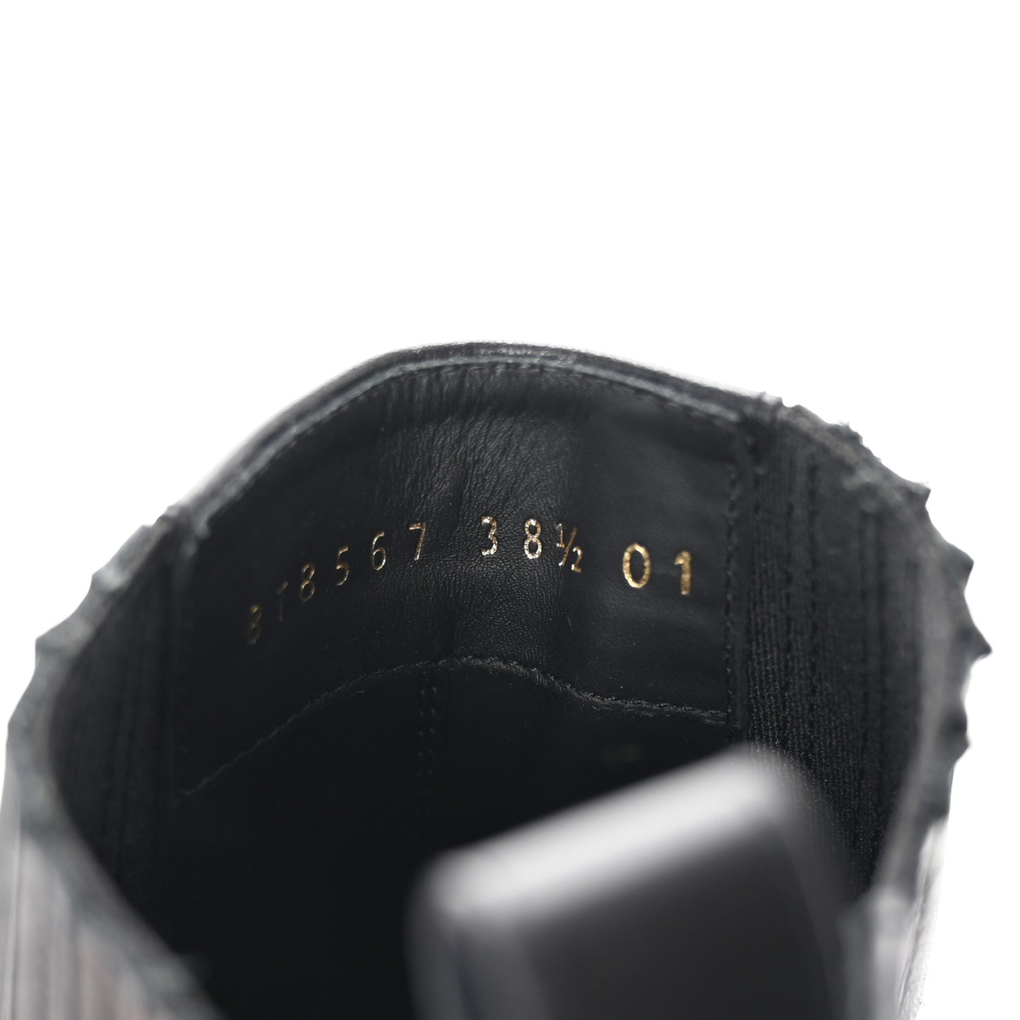 Vitello Ankle Boots 38.5 Black