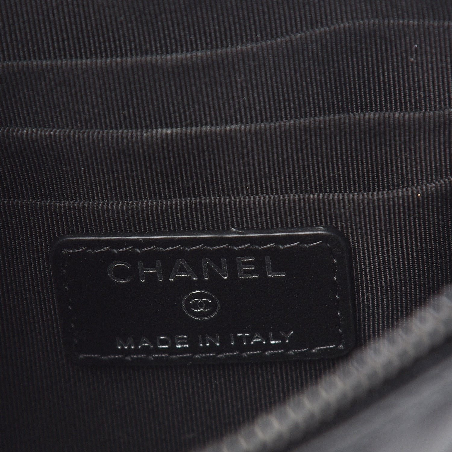 Chanel Aged Calfskin Quilted Small Gabrielle Pouch So Black 6 of 9