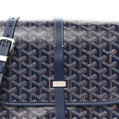 Goyard Goyardine Belvedere II MM Messenger Bag Navy 6 of 8