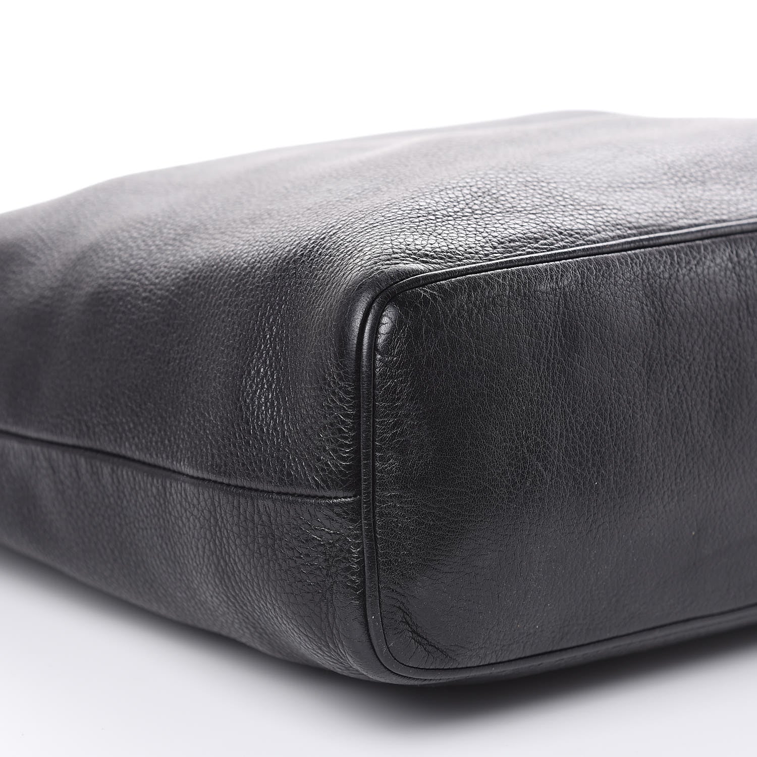 Prada Vitello Daino Light Tote Black 7 of 13