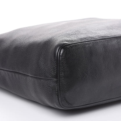 Prada Vitello Daino Light Tote Black 7 of 13