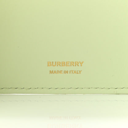 Burberry Lambskin Quilted Small Lola Folding Wallet Pistachio 6 of 10