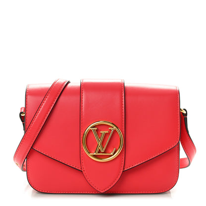 Louis Vuitton Smooth Calfskin LV Pont 9 Dahlia 1 of 10