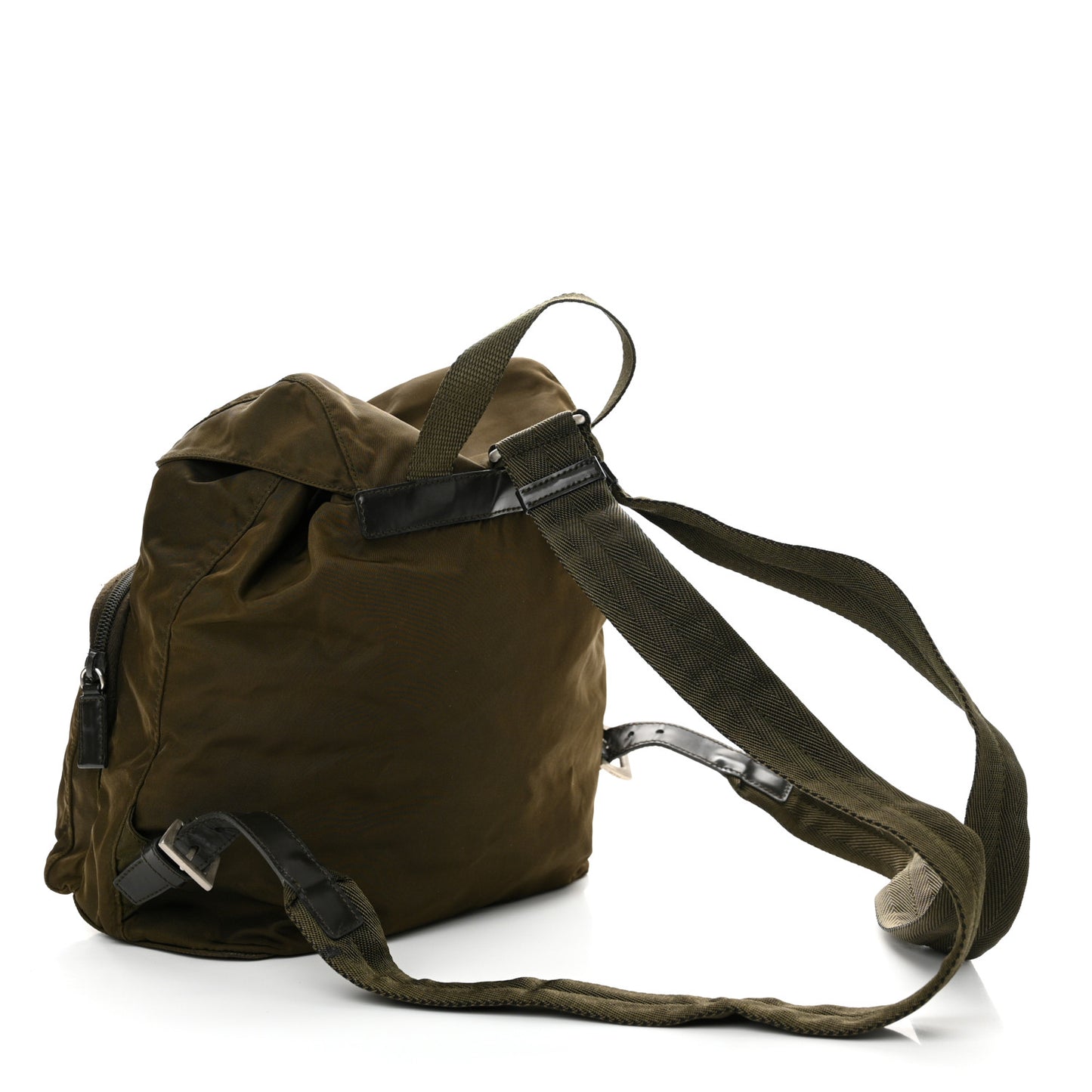 Nylon Vela Small Backpack Militare