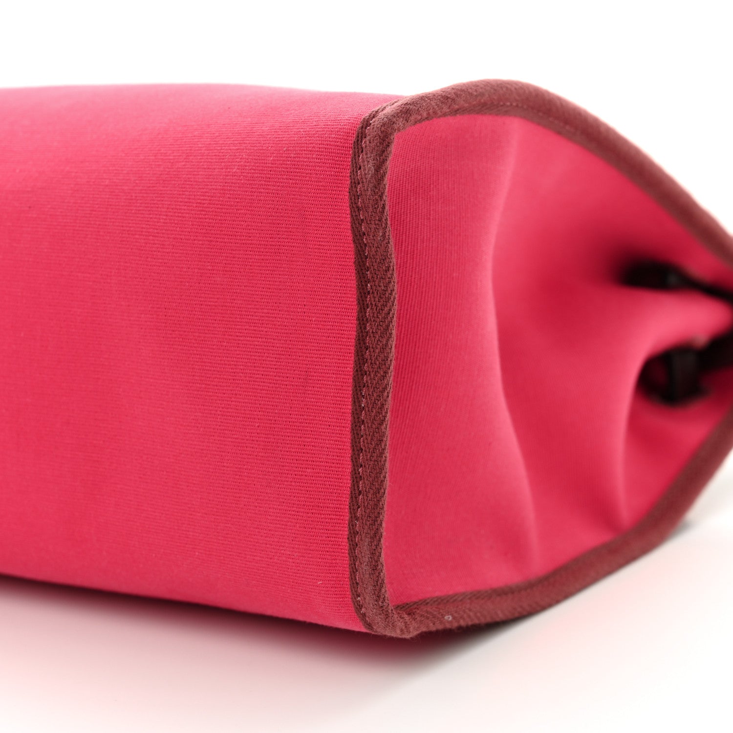 Hermes Vache Hunter Toile Herbag Zip 31 PM Rouge Venetian Rouge Sellier 11 of 13