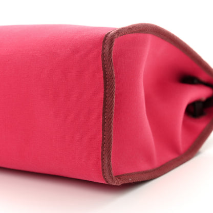 Hermes Vache Hunter Toile Herbag Zip 31 PM Rouge Venetian Rouge Sellier 11 of 13