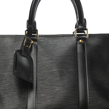 Louis Vuitton Epi Keepall 45 Black 9 of 11