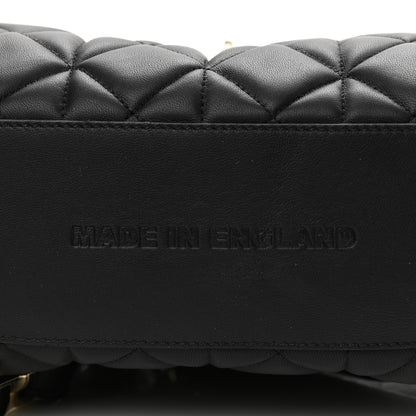Mulberry Nappa Quilted Mini Cara Delevingne Convertible Bag Black 9 of 9