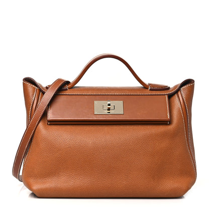 Hermes Barenia Faubourg 24/24 29 Fauve 1 of 12
