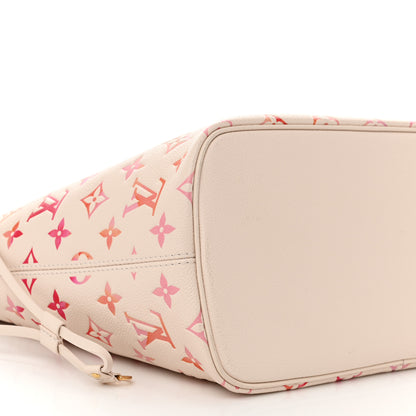 Louis Vuitton Empreinte Monogram Neverfull MM Sunrise Aquarelle 9 of 11