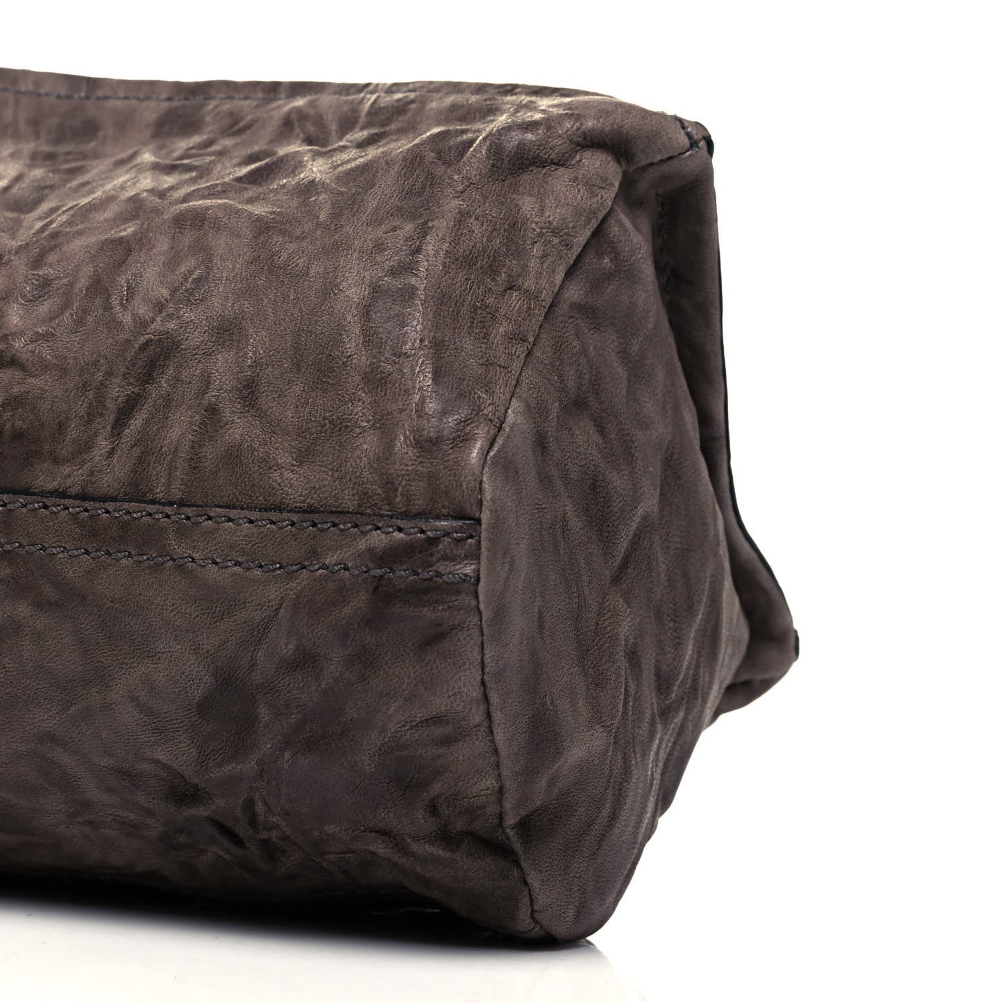 Tumbled Sheepskin Mini Pandora Charcoal
